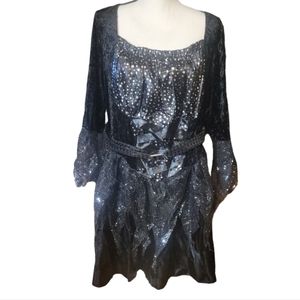 HP😃 Wonderland Costumes Halloween Coven Celestial Witch Women's Sz 2X (20/22W)